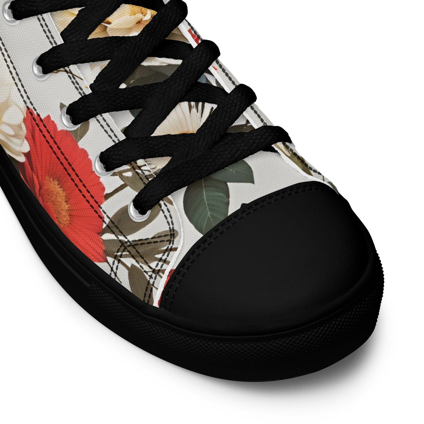 Men’s high top canvas shoes