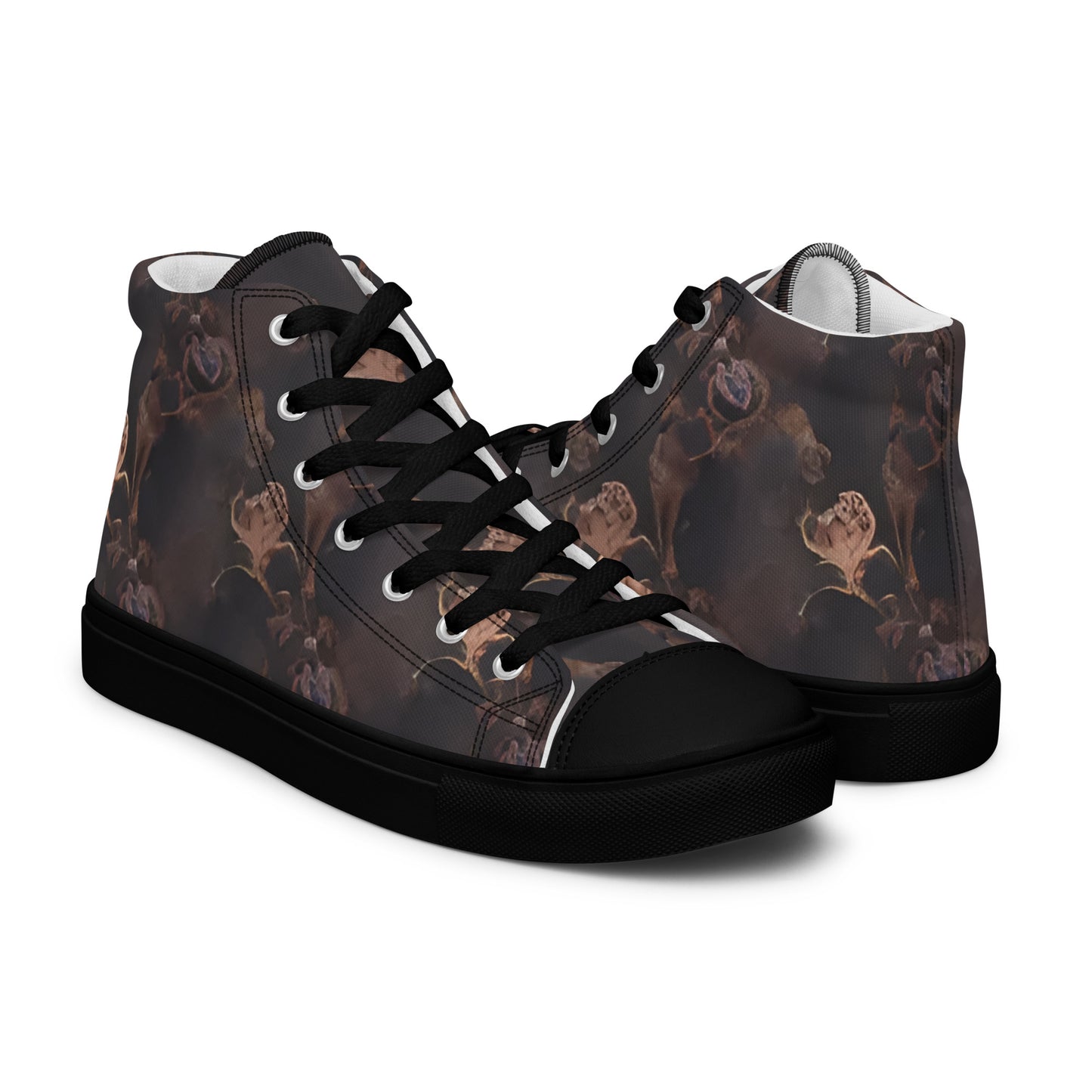 Men’s high top canvas shoes