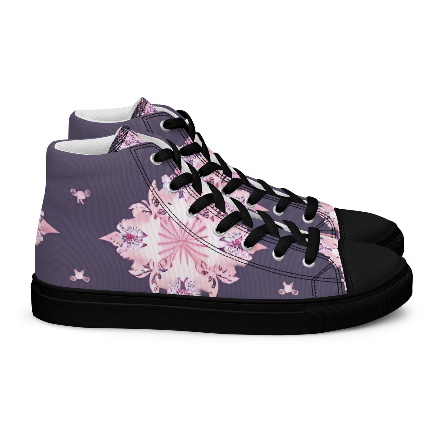 Men’s high top canvas shoes