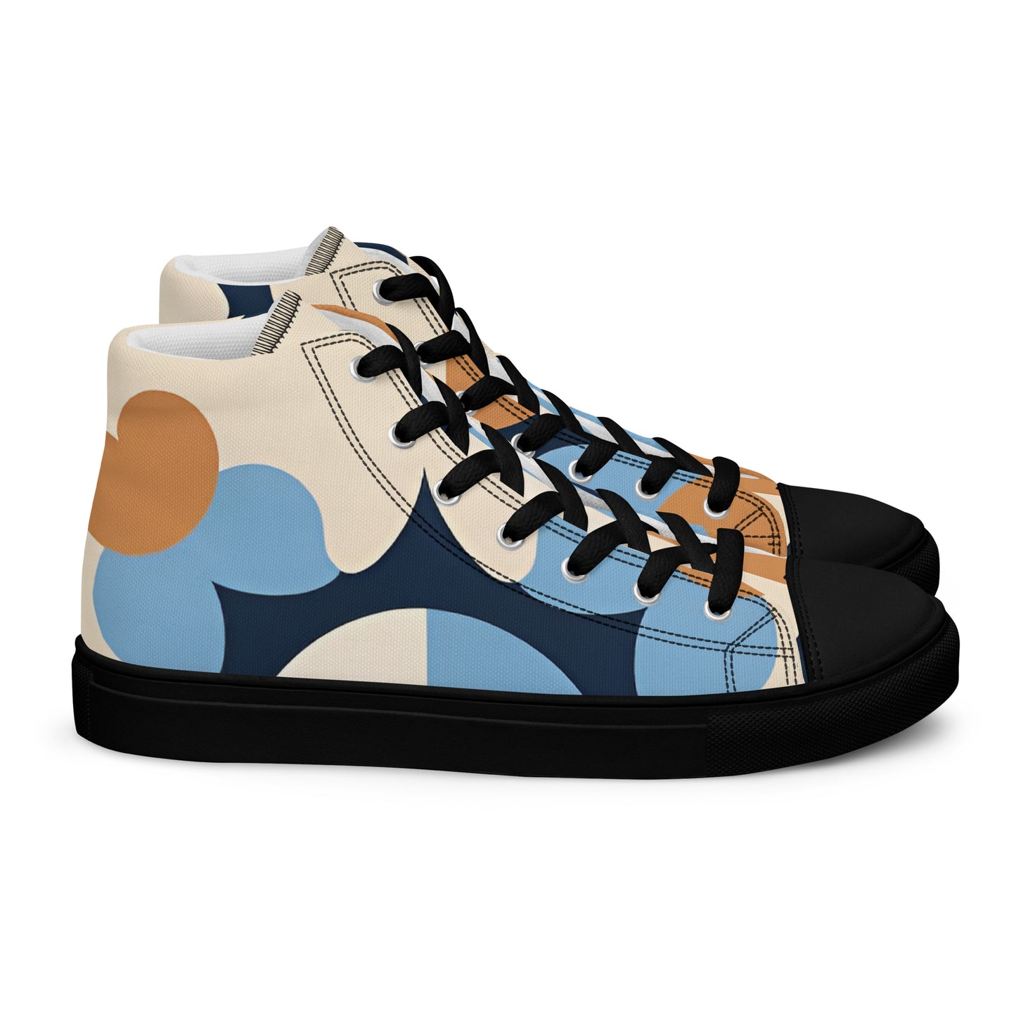 Men’s high top canvas shoes