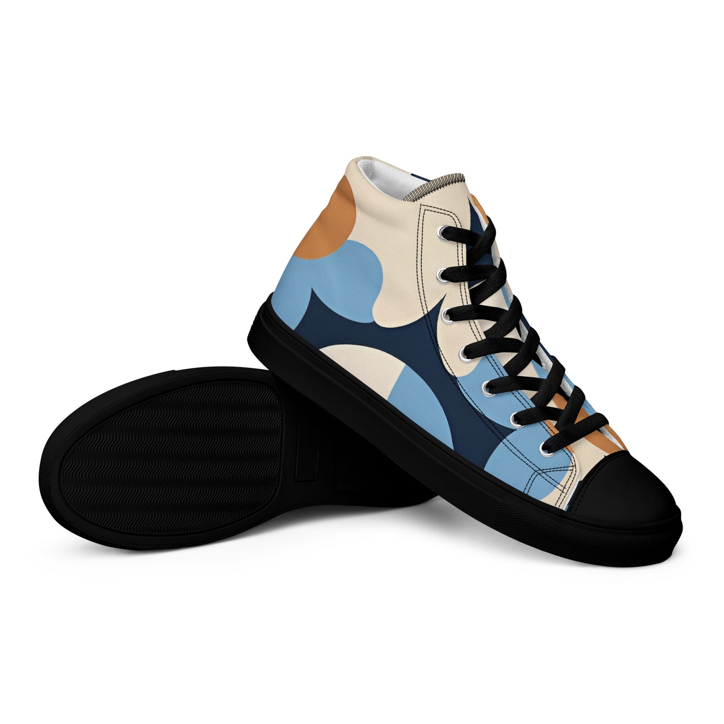 Men’s high top canvas shoes