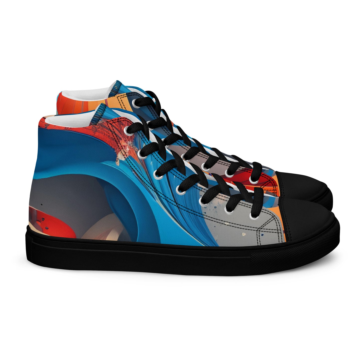 Men’s high top canvas shoes