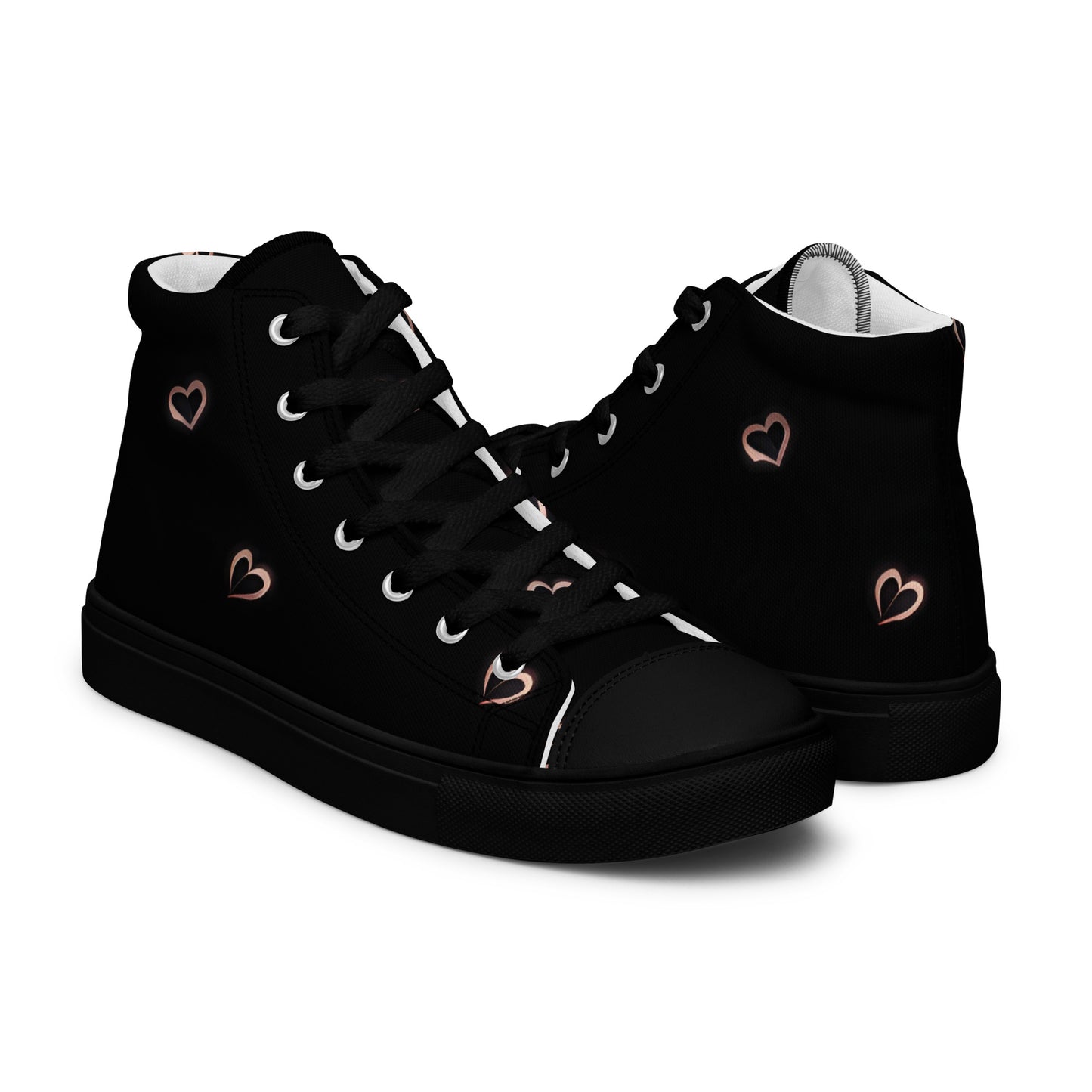 Men’s high top canvas shoes