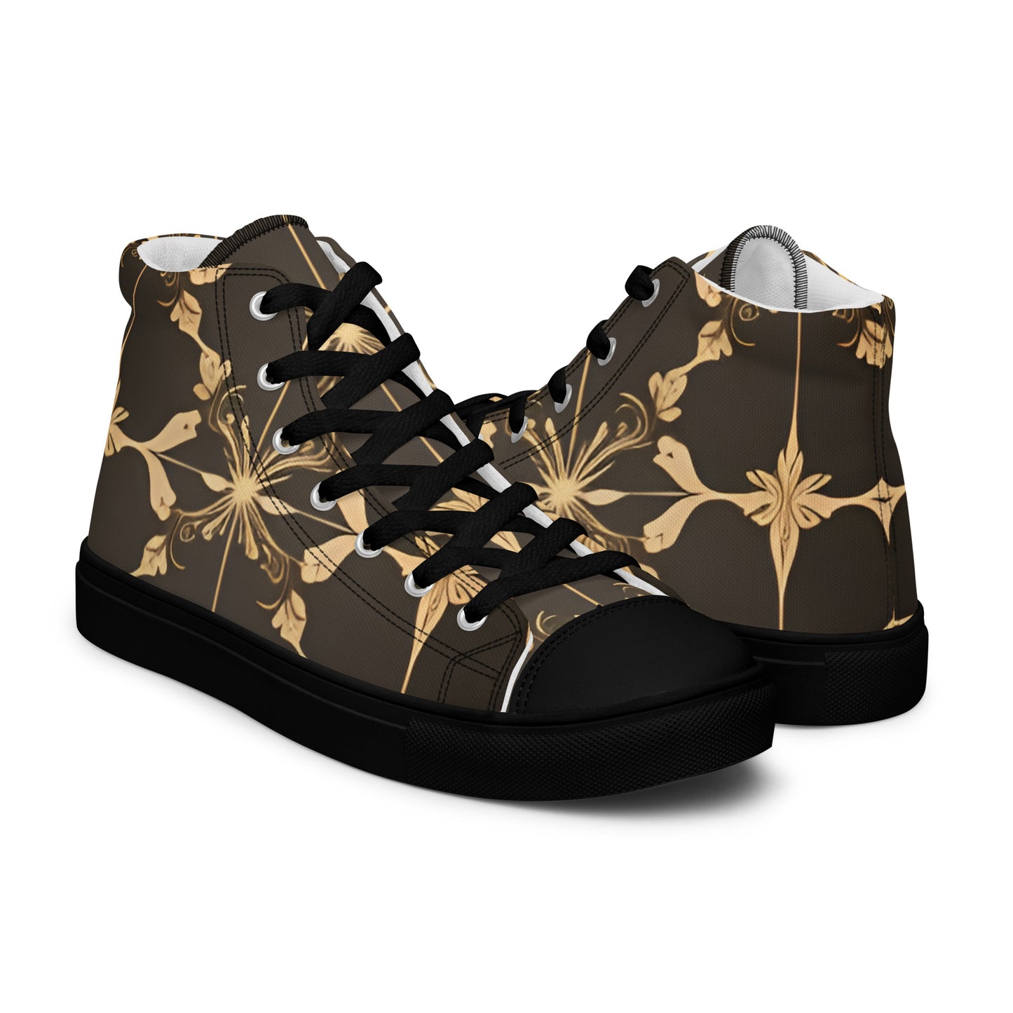 Men’s high top canvas shoes