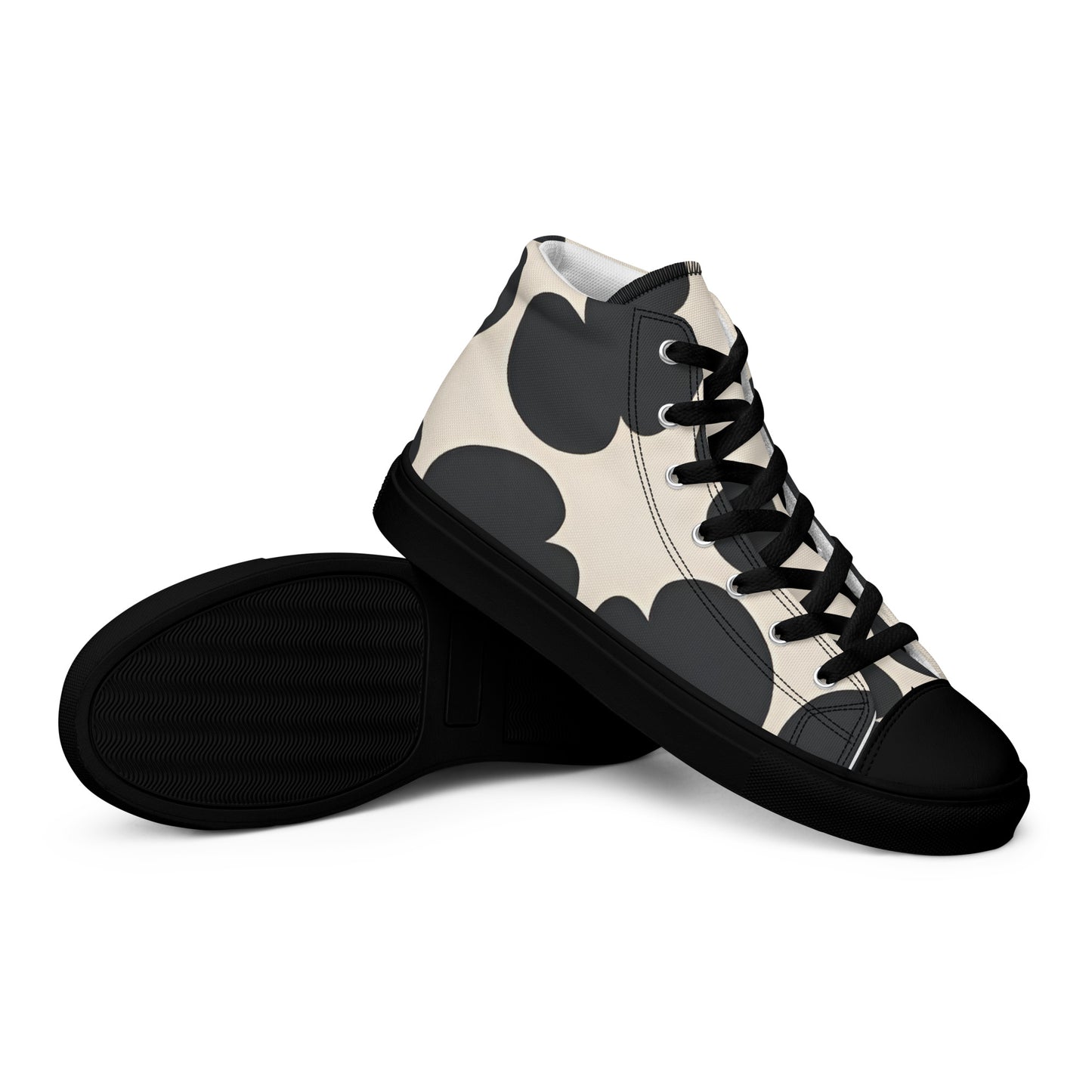 Men’s high top canvas shoes