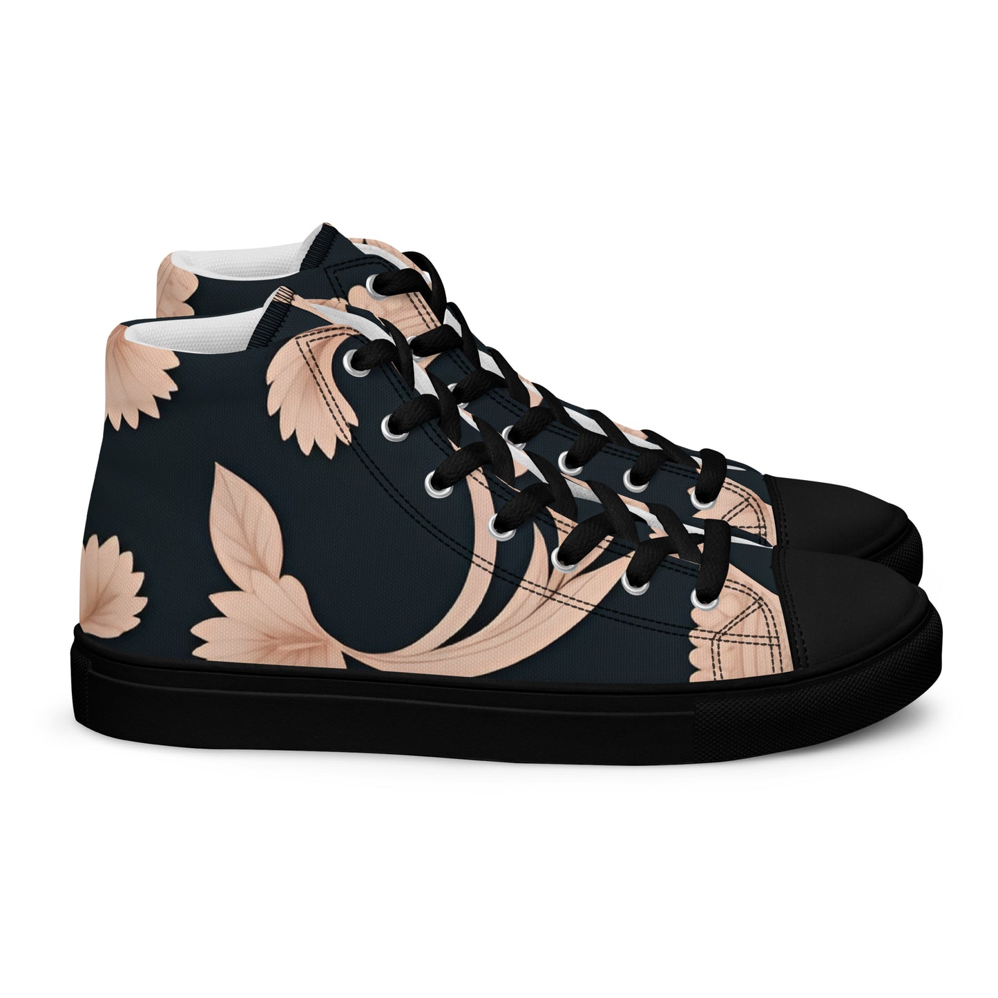 Men’s high top canvas shoes