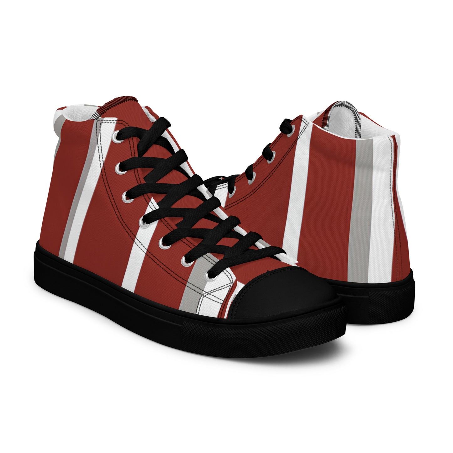 Men’s high top canvas shoes