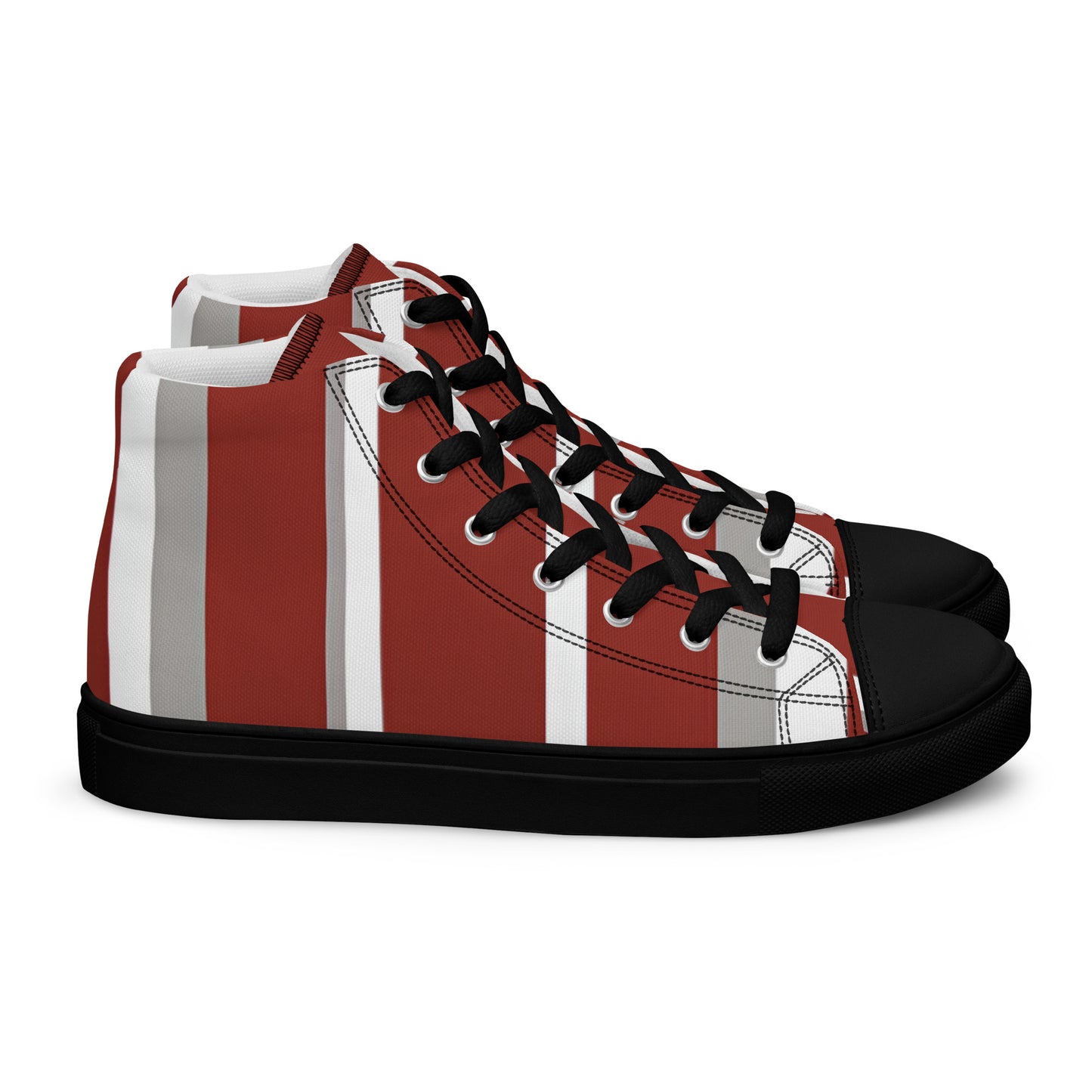 Men’s high top canvas shoes