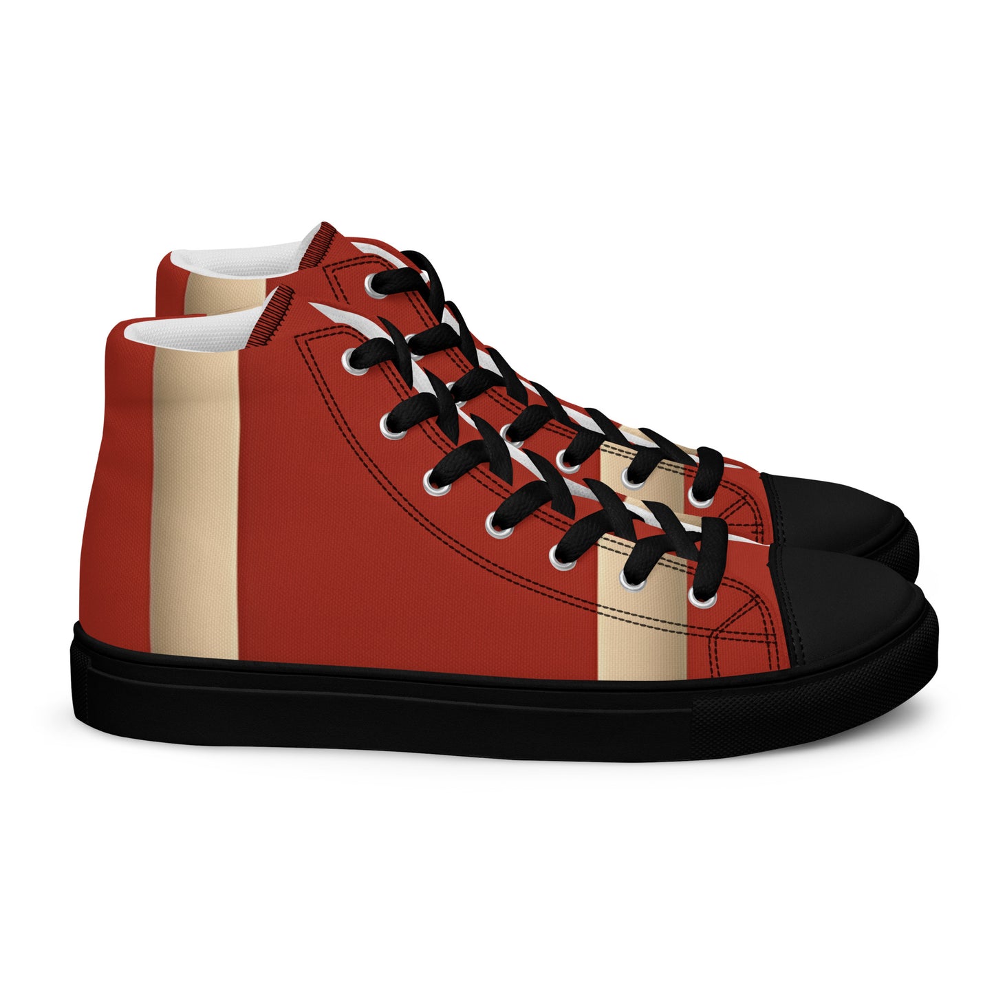 Men’s high top canvas shoes