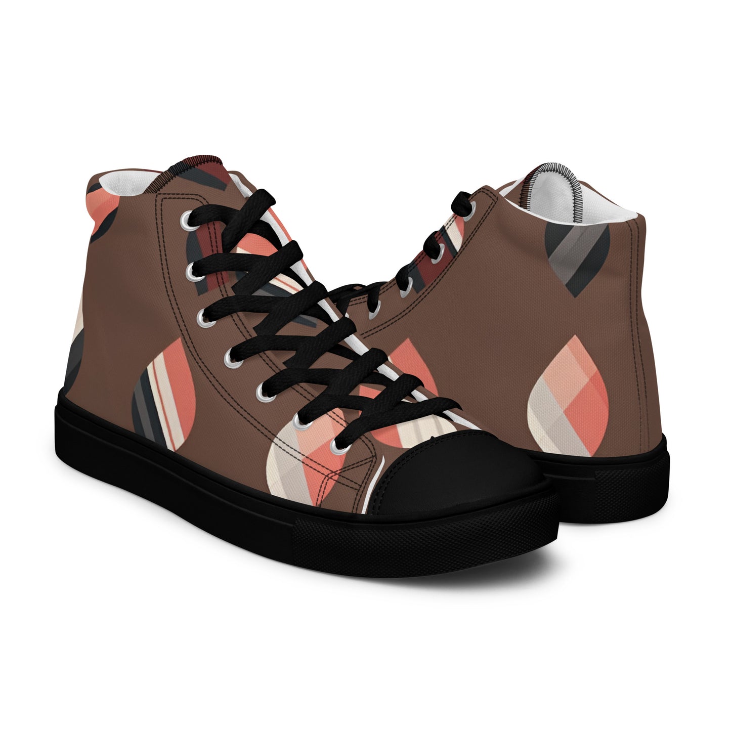 Men’s high top canvas shoes