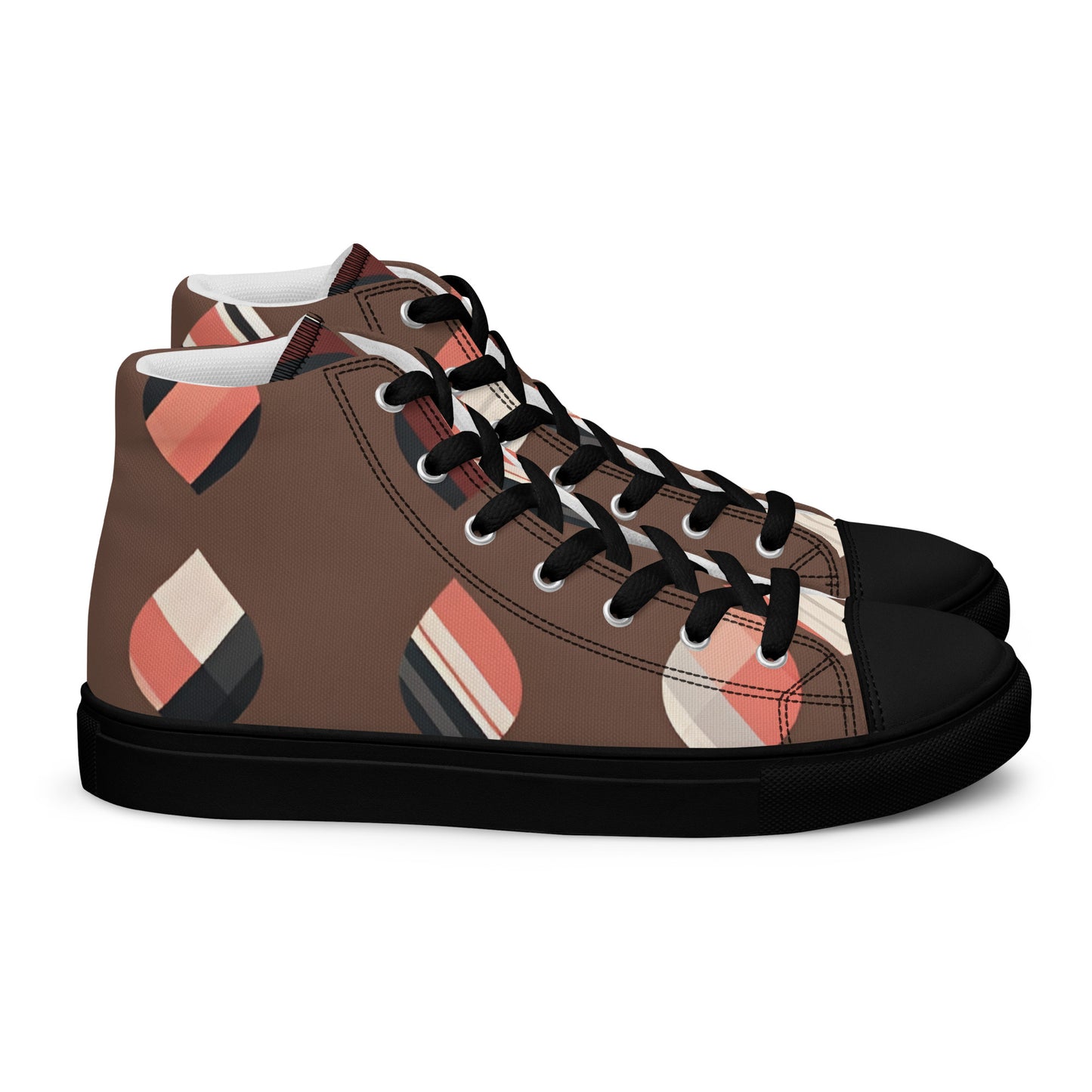 Men’s high top canvas shoes