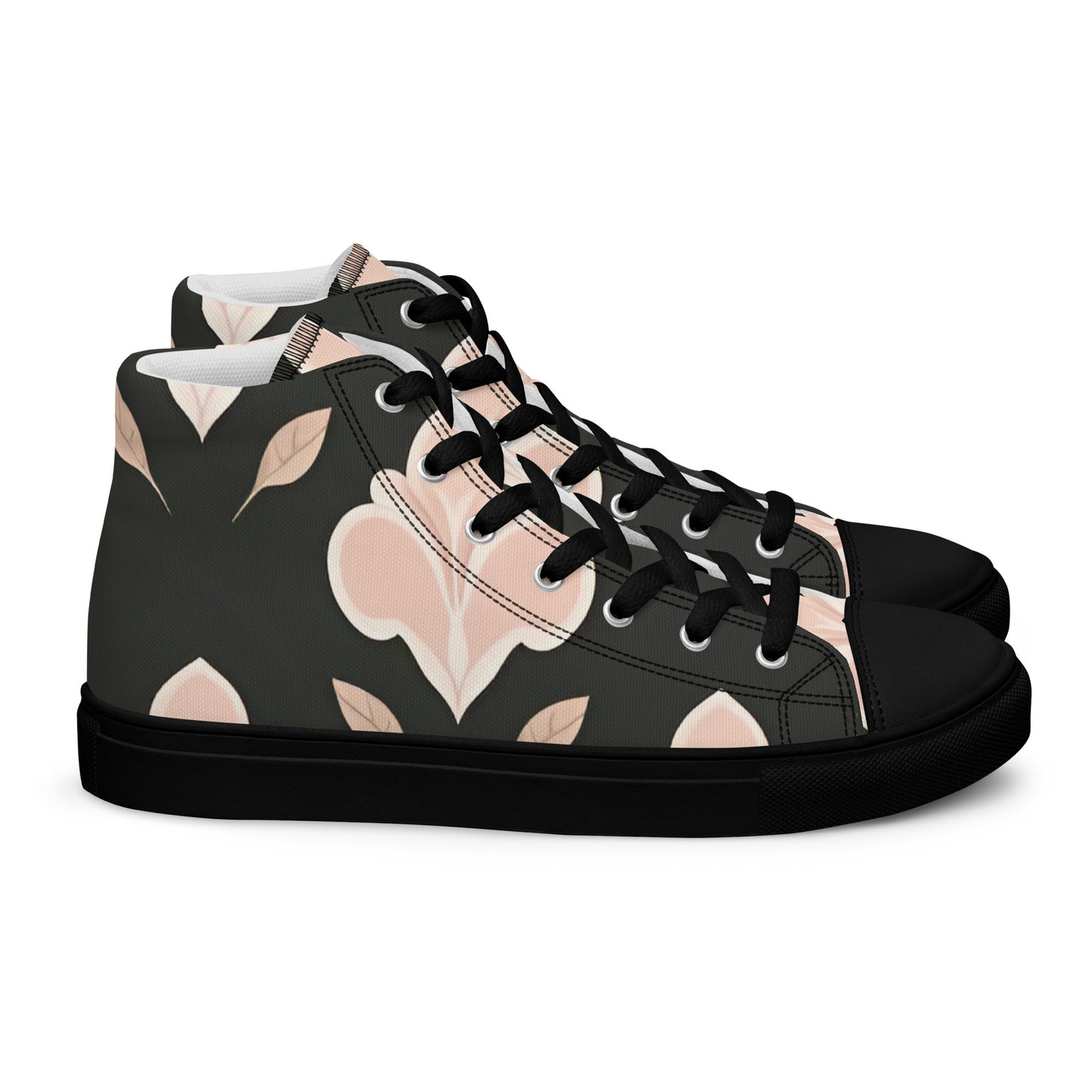 Men’s high top canvas shoes