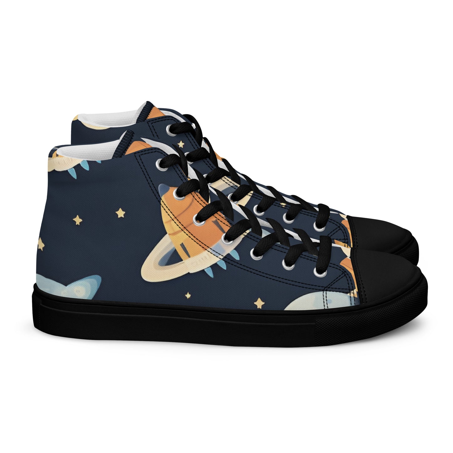 Men’s high top canvas shoes