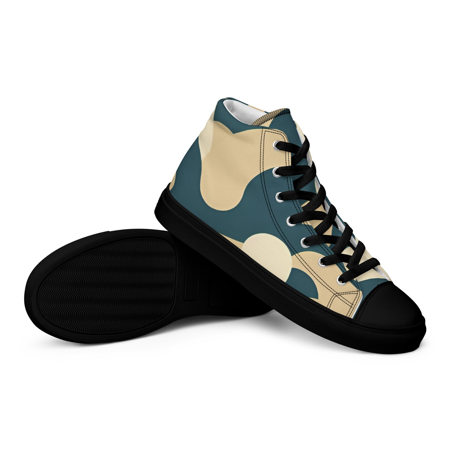 Men’s high top canvas shoes