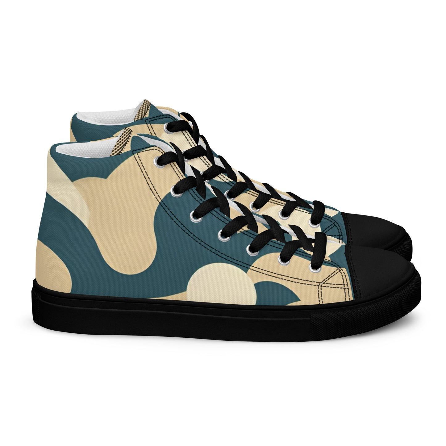 Men’s high top canvas shoes