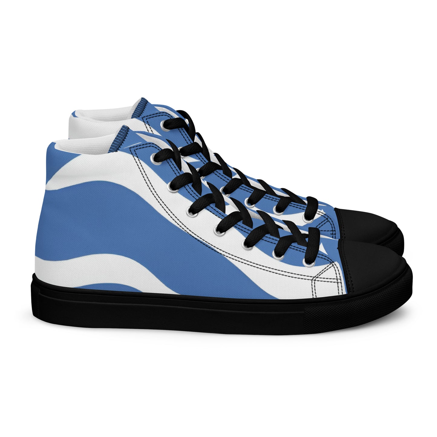 Men’s high top canvas shoes