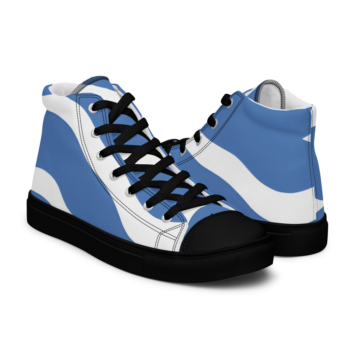 Men’s high top canvas shoes