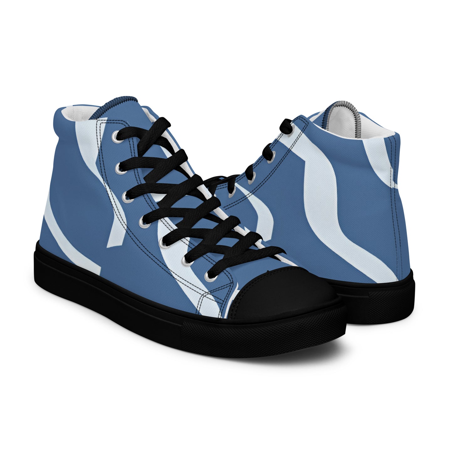 Men’s high top canvas shoes