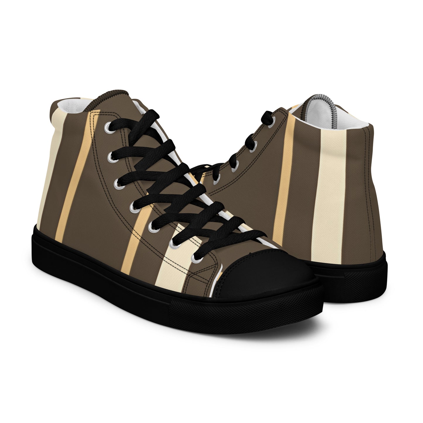 Men’s high top canvas shoes