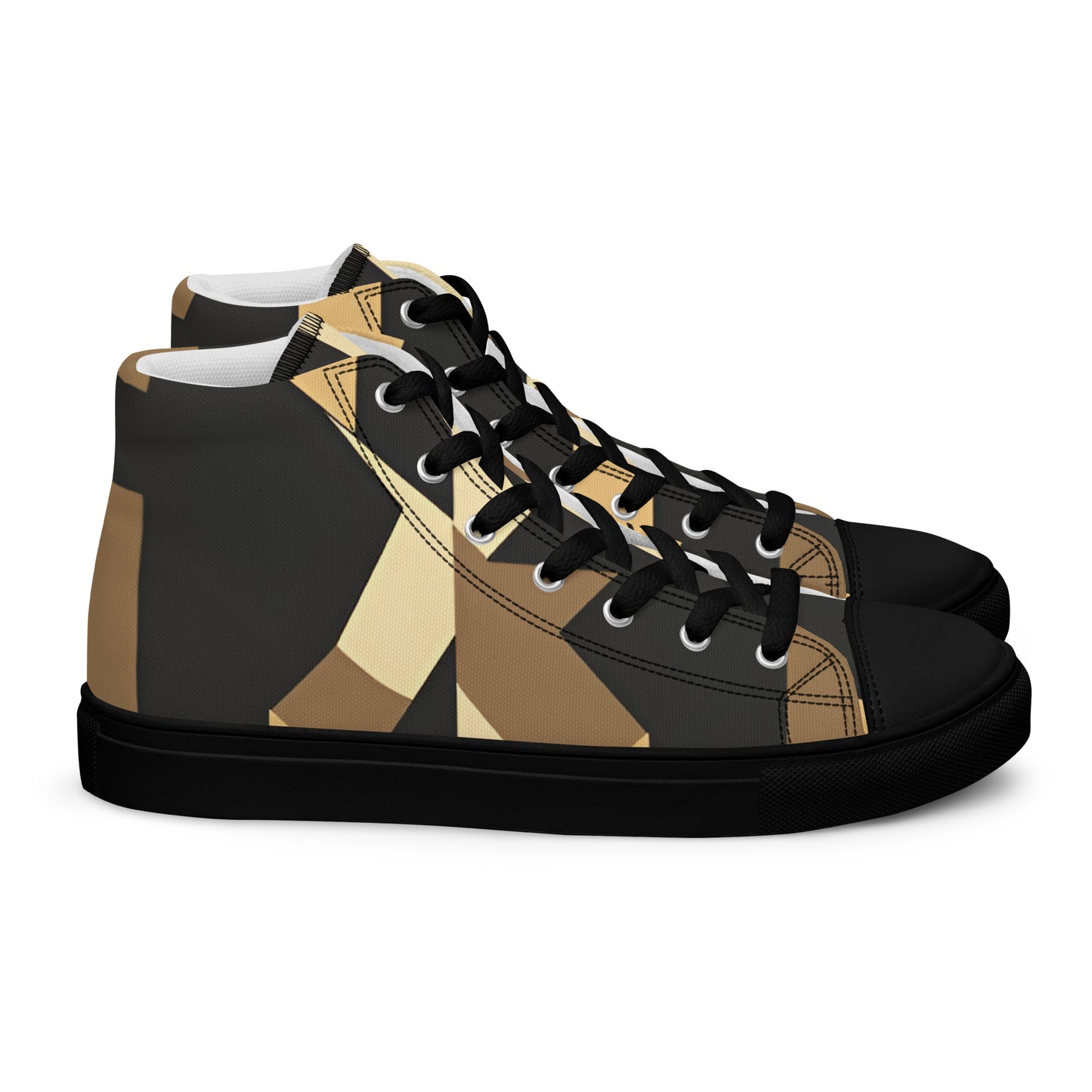 Men’s high top canvas shoes