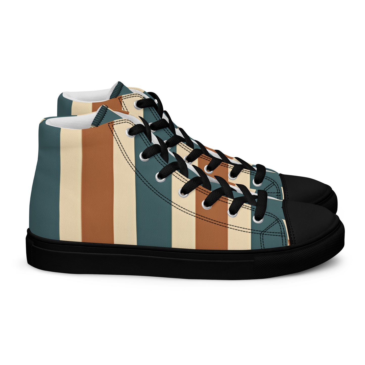 Men’s high top canvas shoes