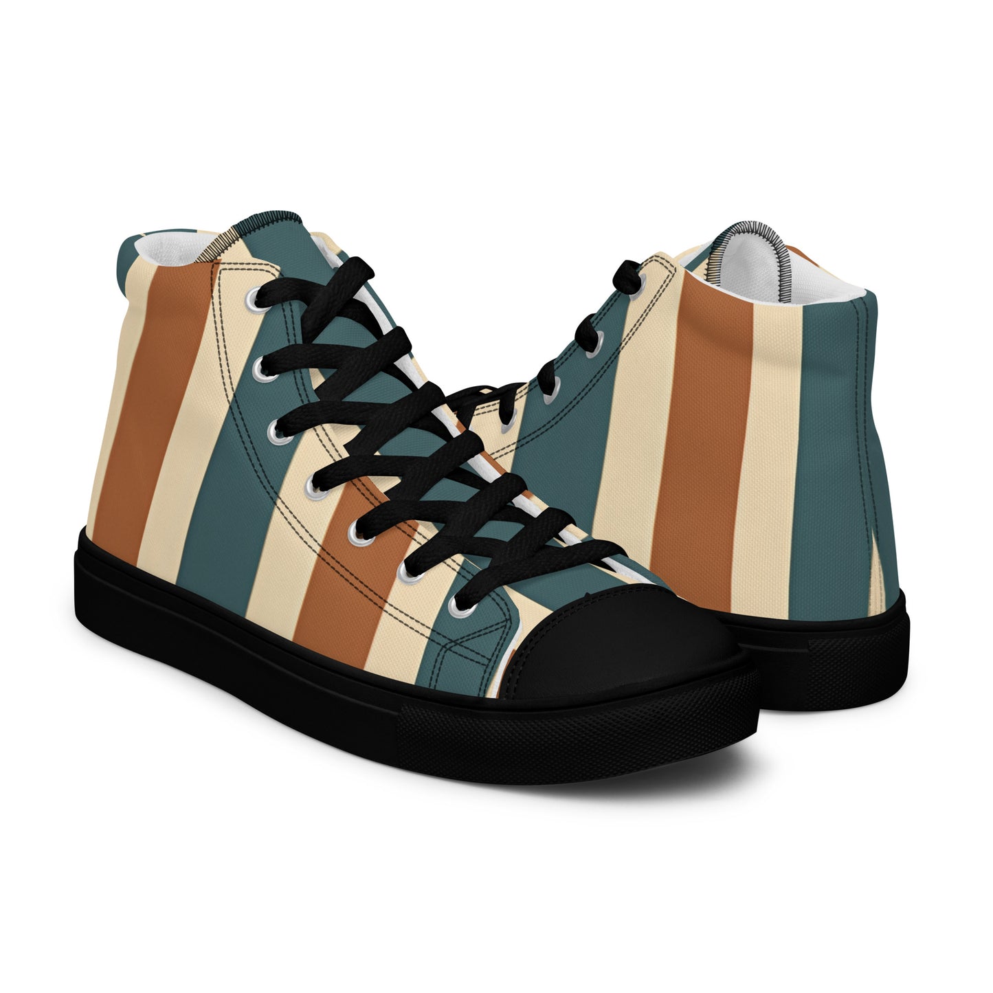 Men’s high top canvas shoes