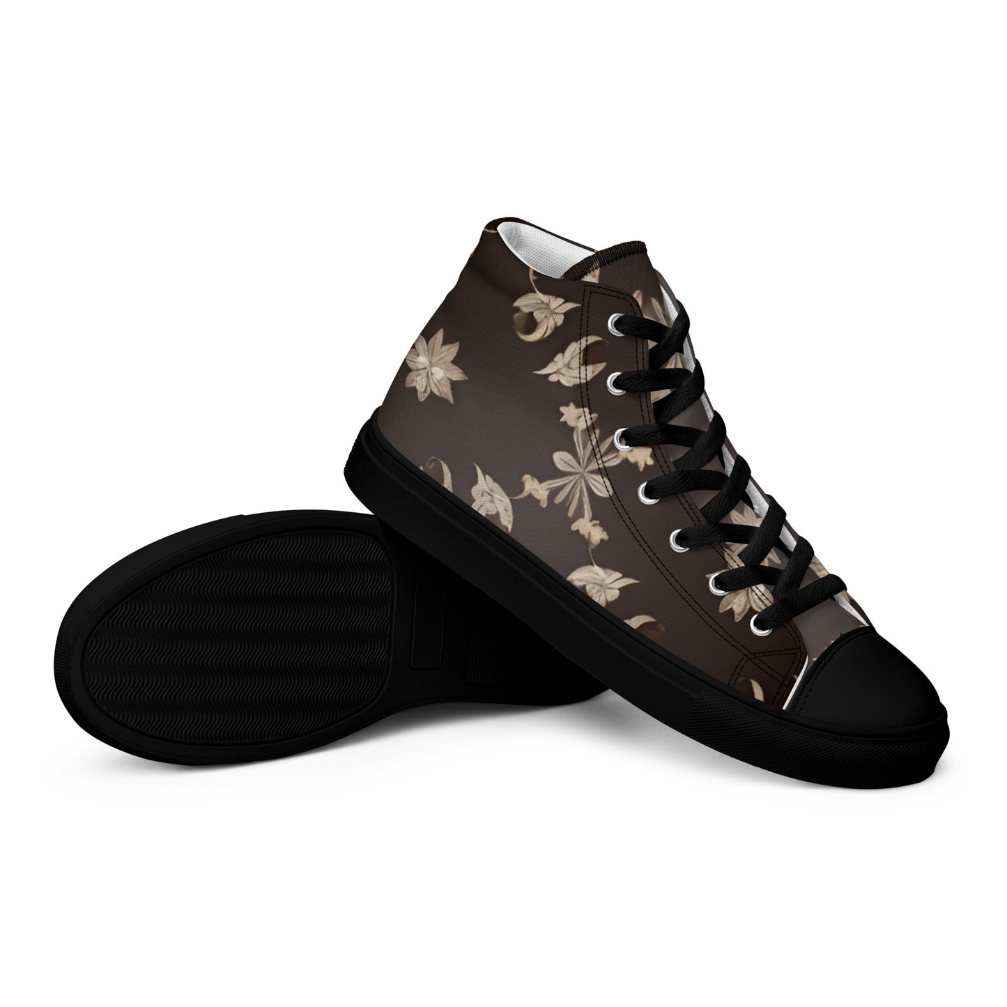 Men’s high top canvas shoes