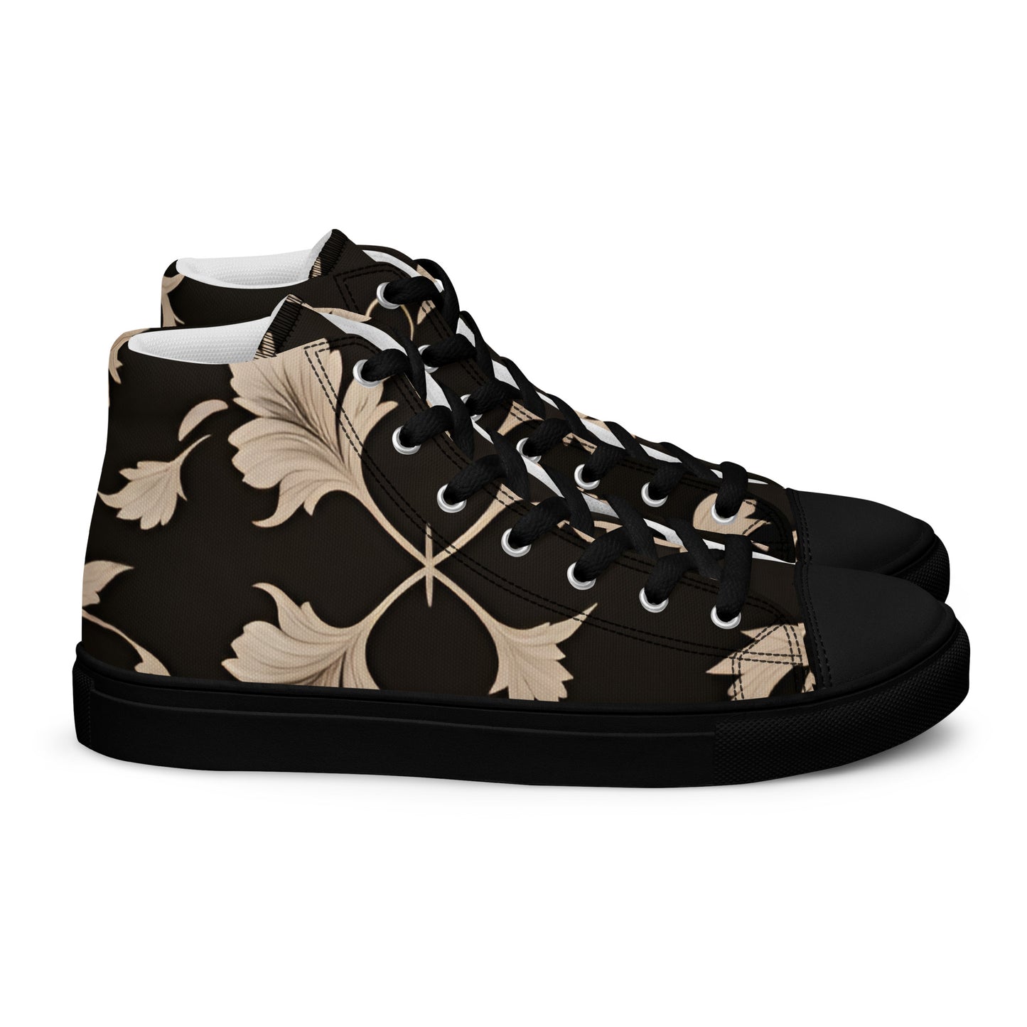 Men’s high top canvas shoes