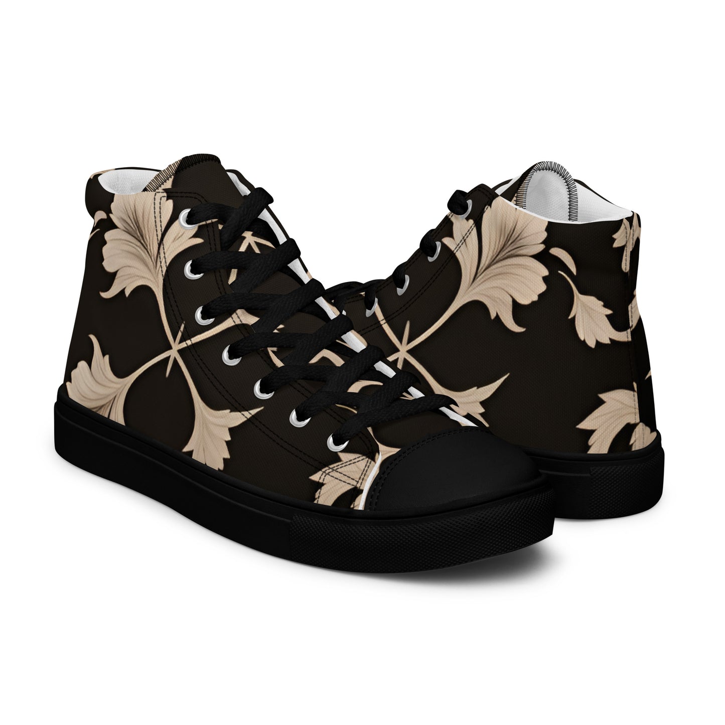 Men’s high top canvas shoes