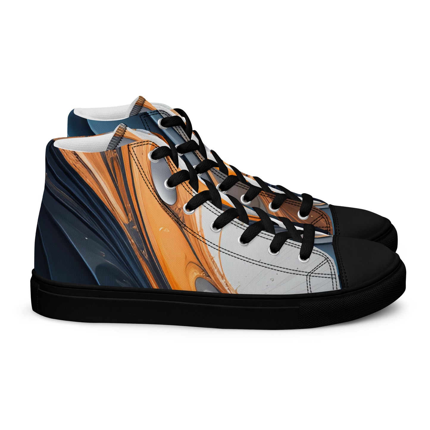 Men’s high top canvas shoes