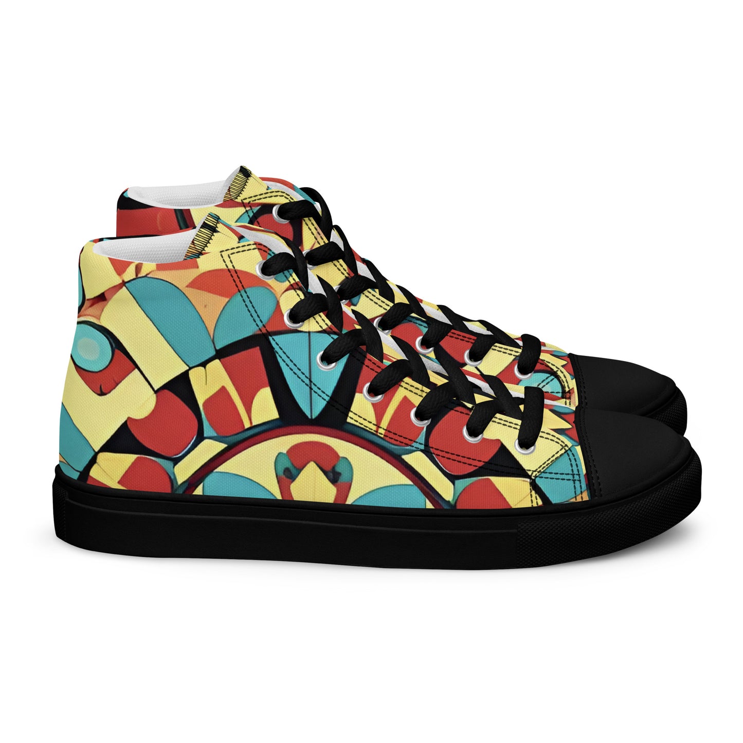 Men’s high top canvas shoes