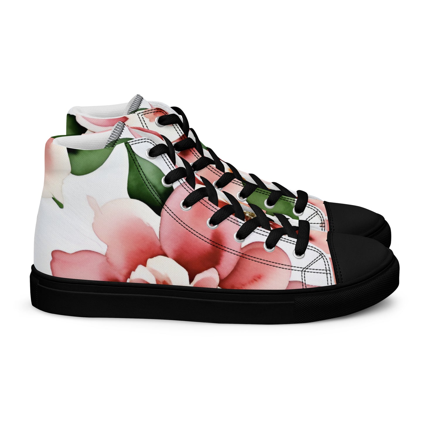 Men’s high top canvas shoes