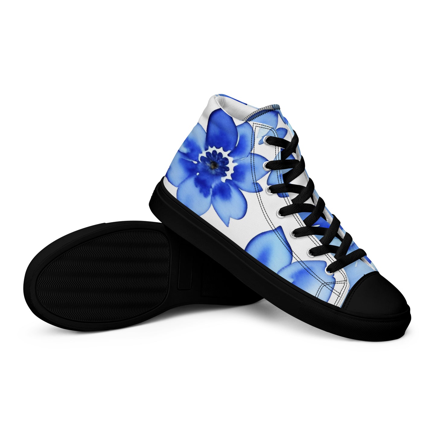 Men’s high top canvas shoes