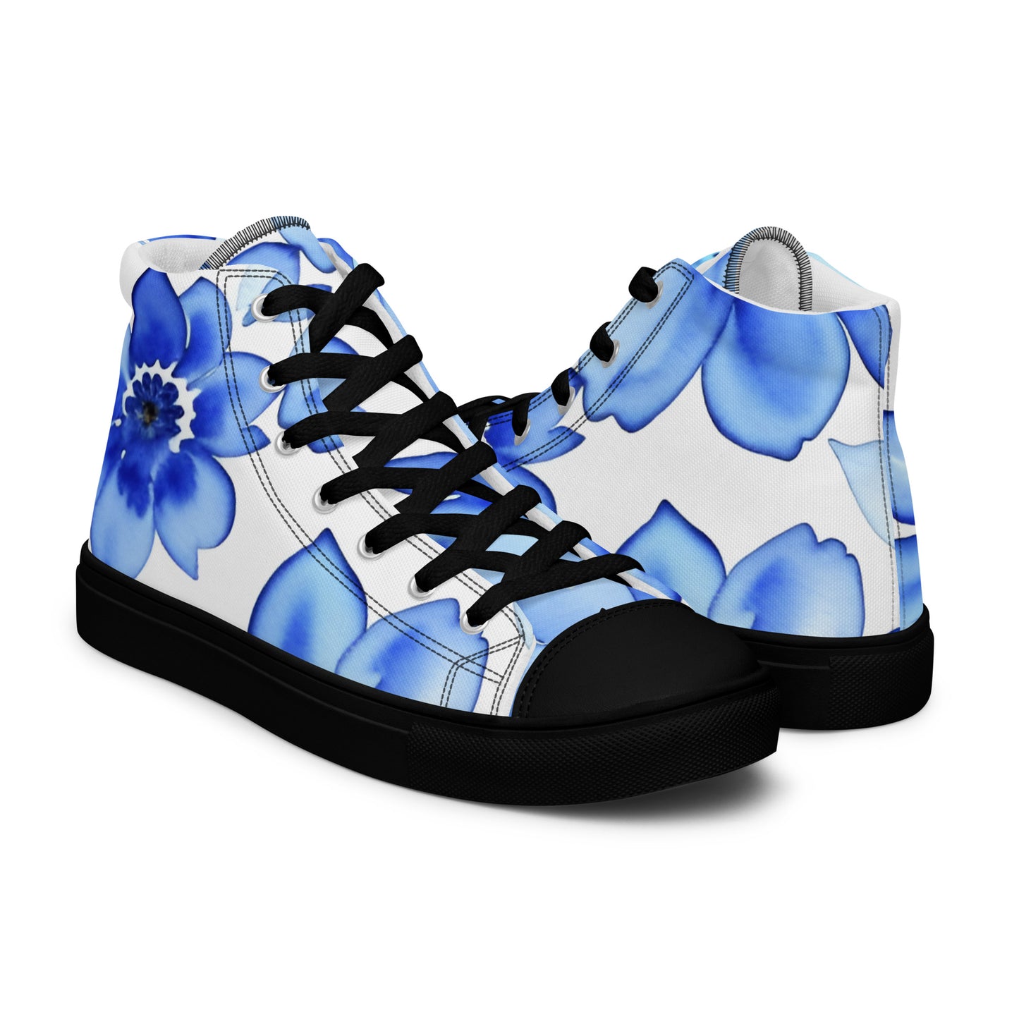 Men’s high top canvas shoes