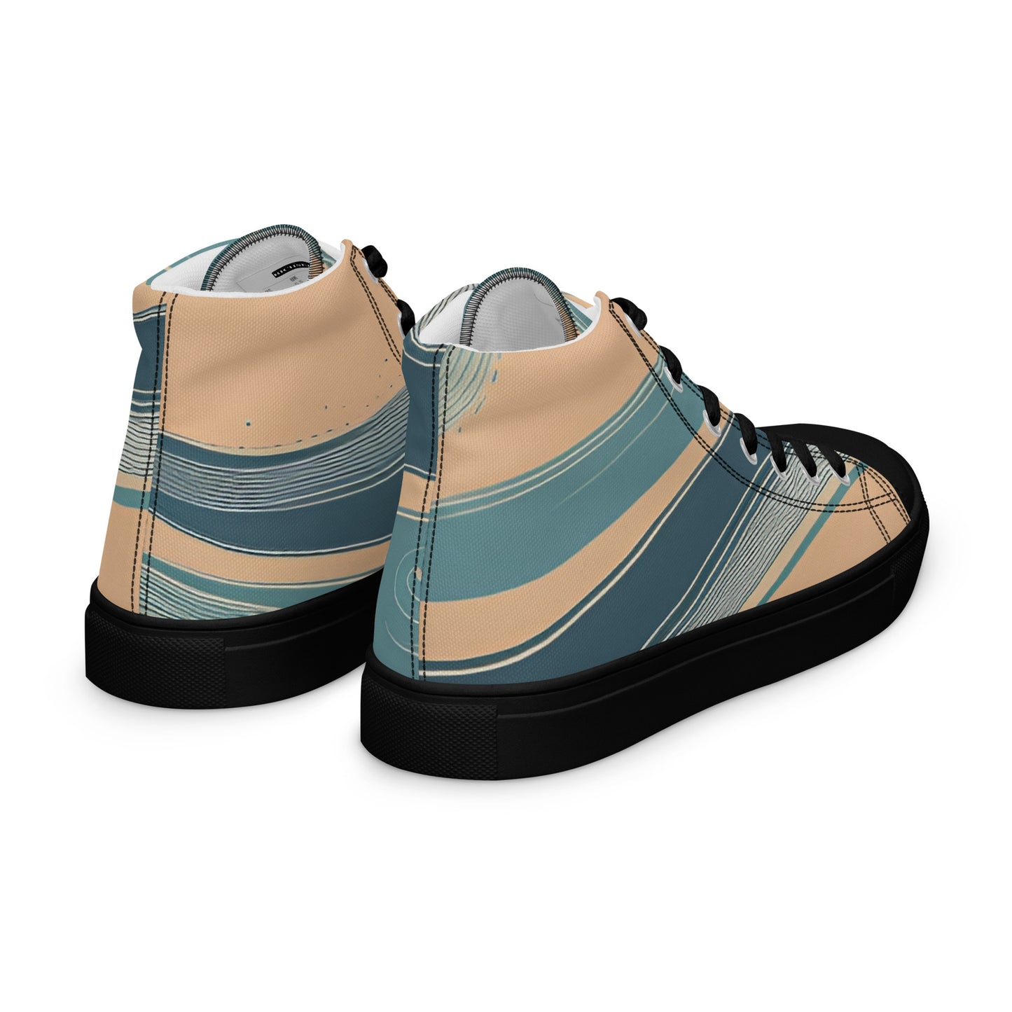 Men’s high top canvas shoes