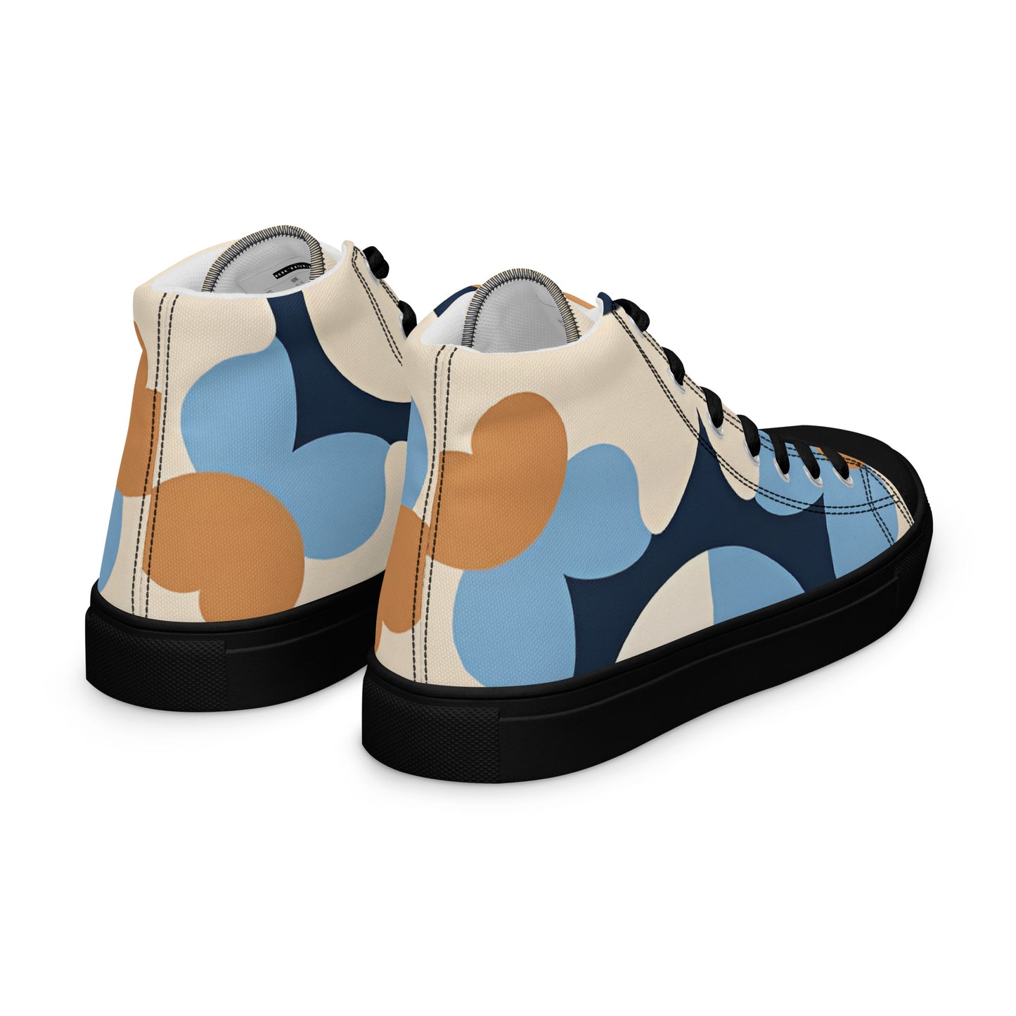 Men’s high top canvas shoes