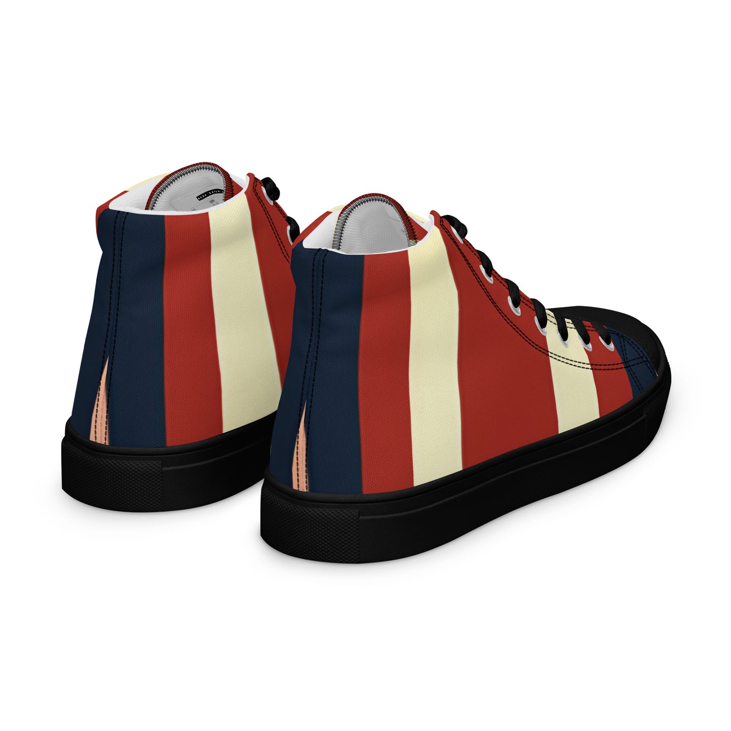 Men’s high top canvas shoes