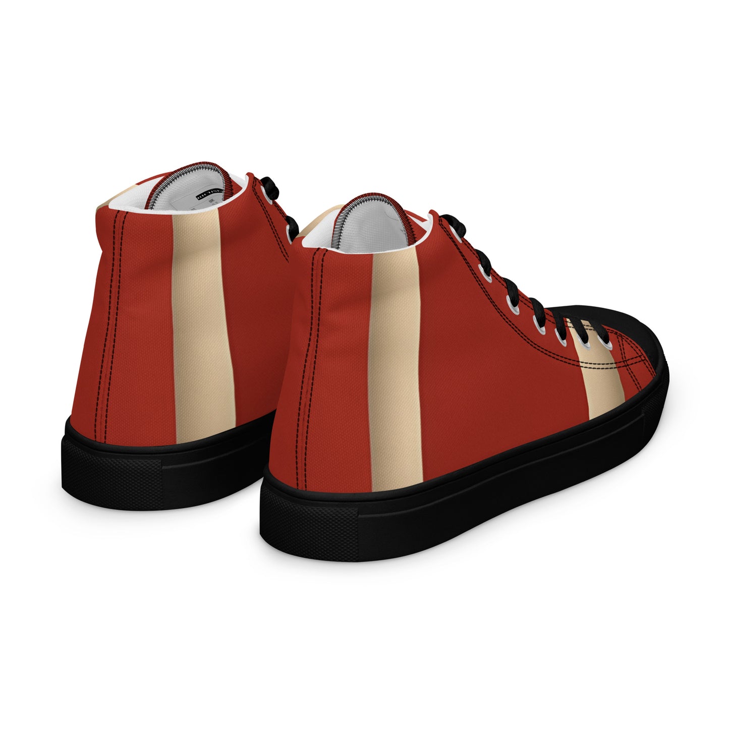 Men’s high top canvas shoes