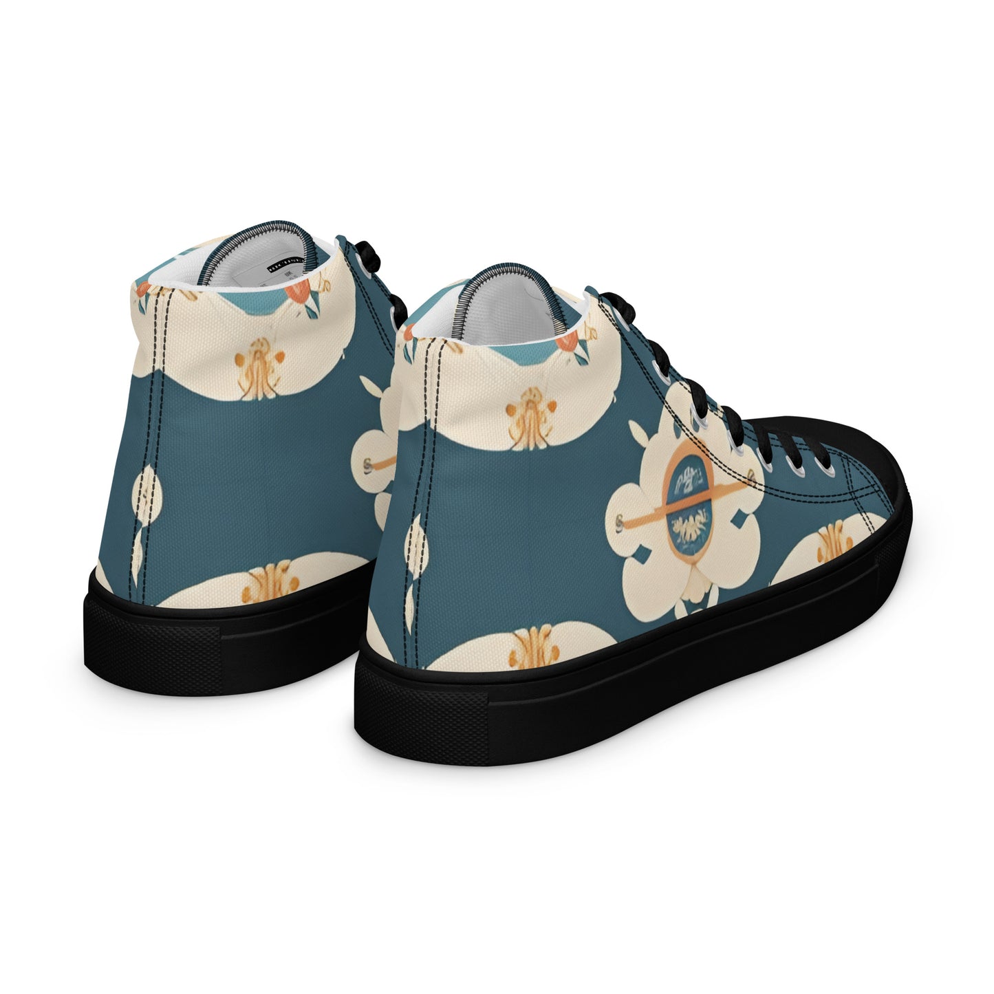 Men’s high top canvas shoes