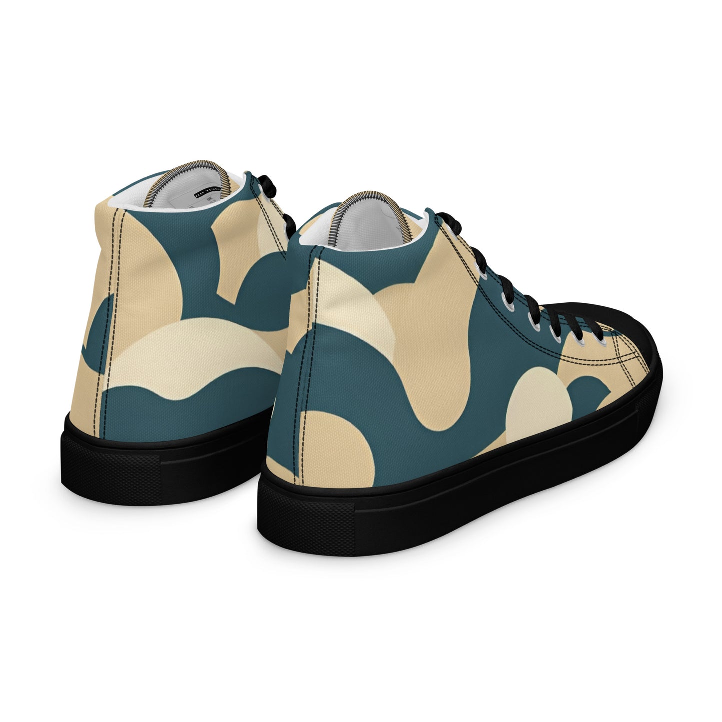 Men’s high top canvas shoes