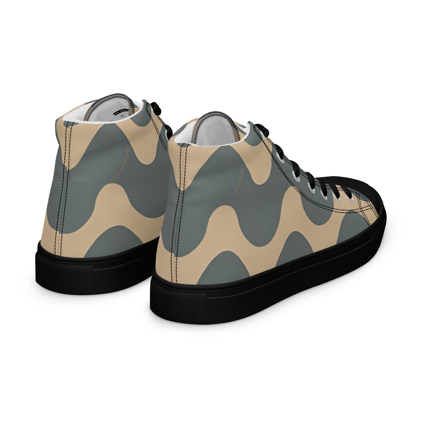 Men’s high top canvas shoes