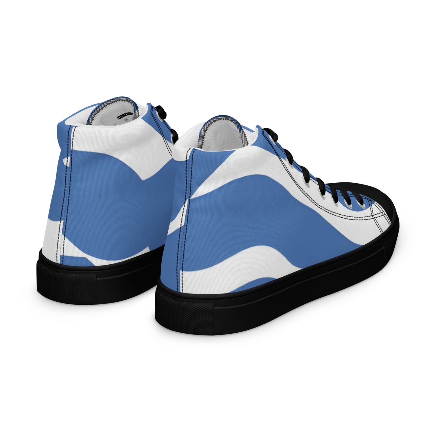 Men’s high top canvas shoes