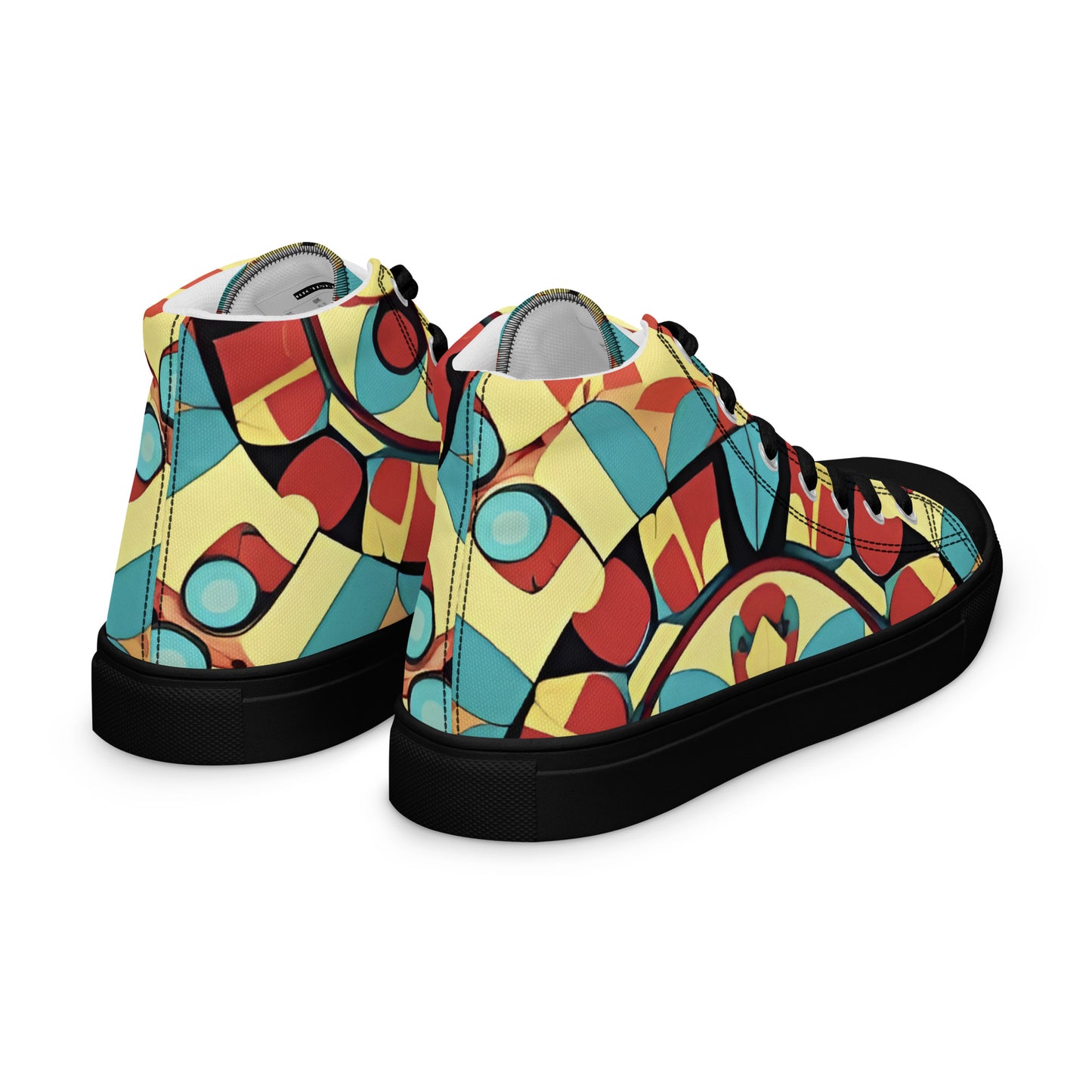 Men’s high top canvas shoes