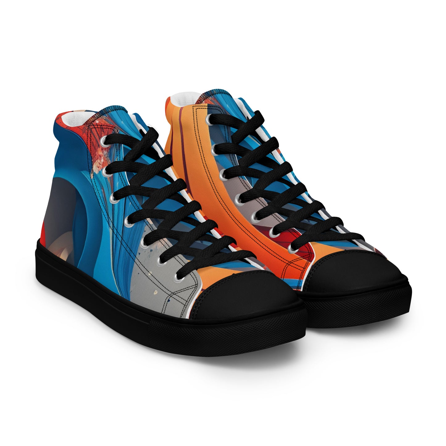 Men’s high top canvas shoes