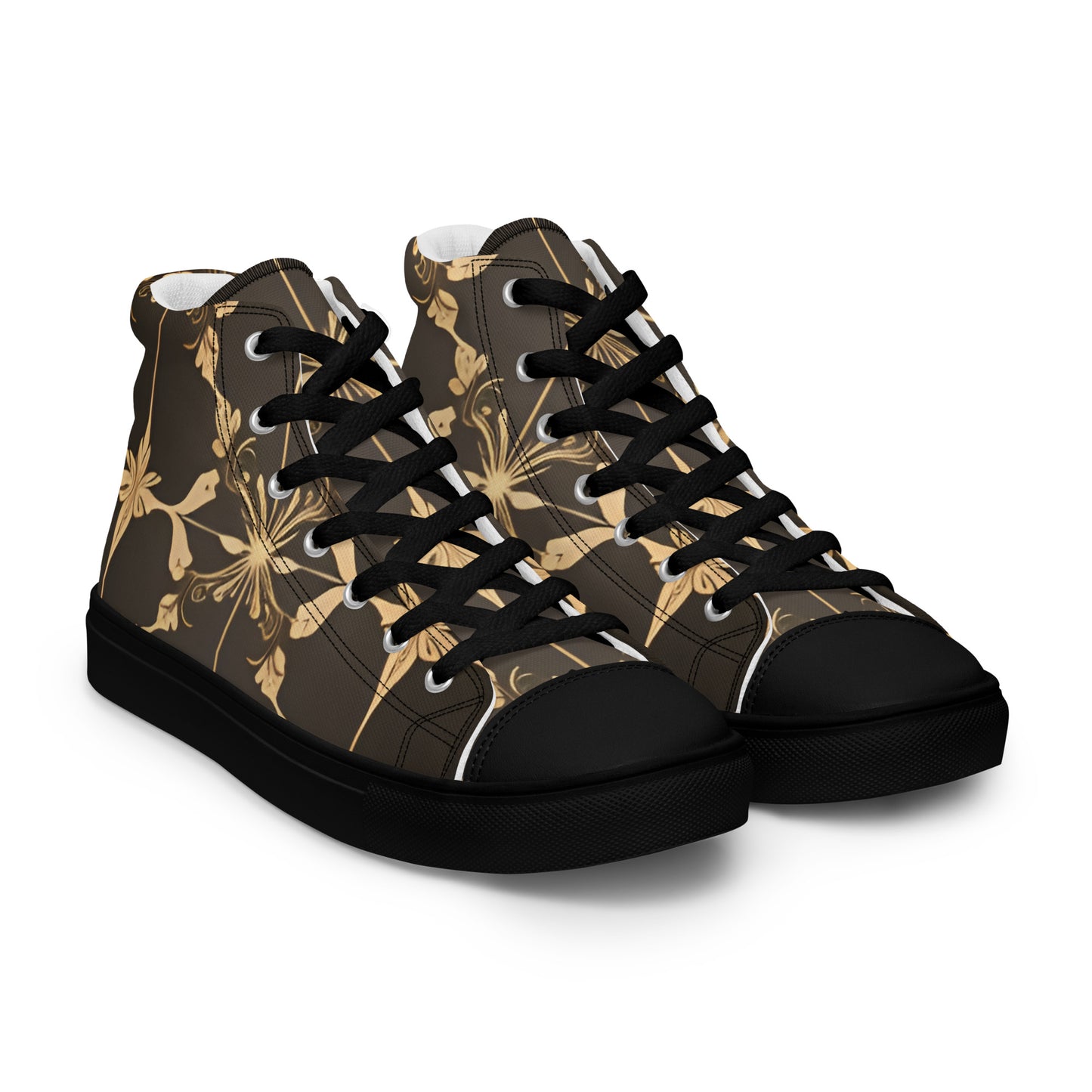 Men’s high top canvas shoes