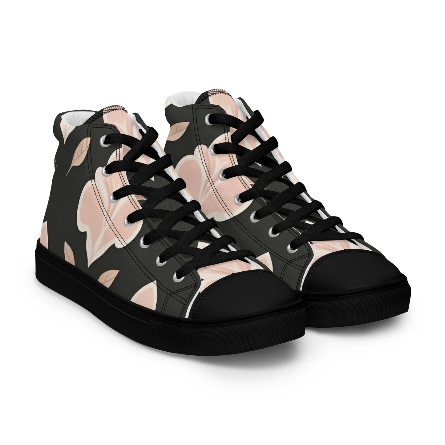 Men’s high top canvas shoes