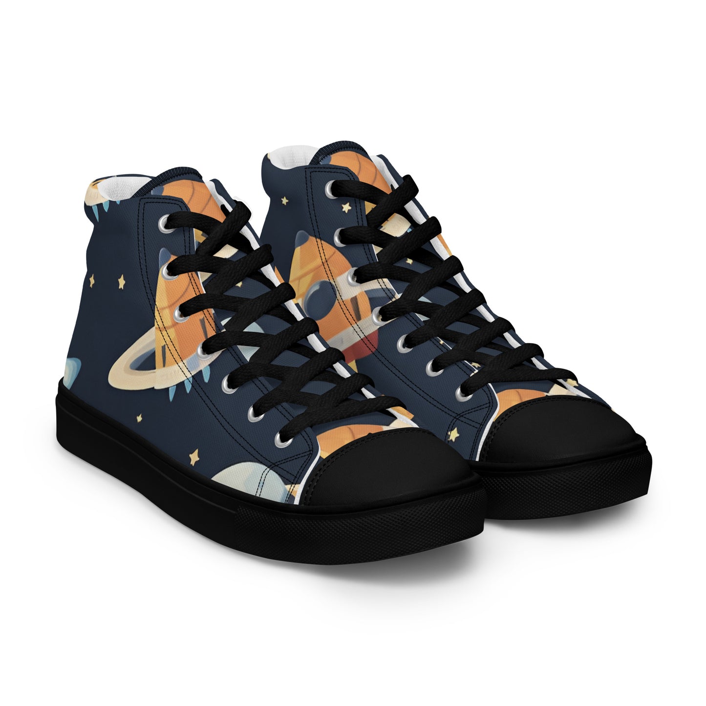 Men’s high top canvas shoes