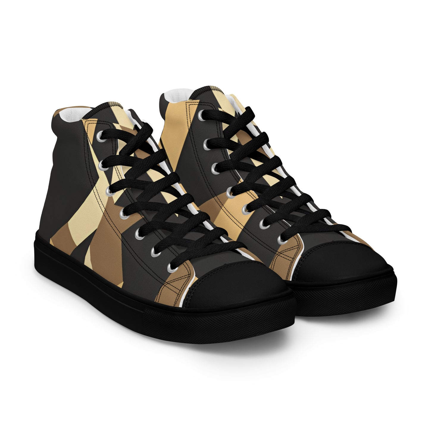 Men’s high top canvas shoes