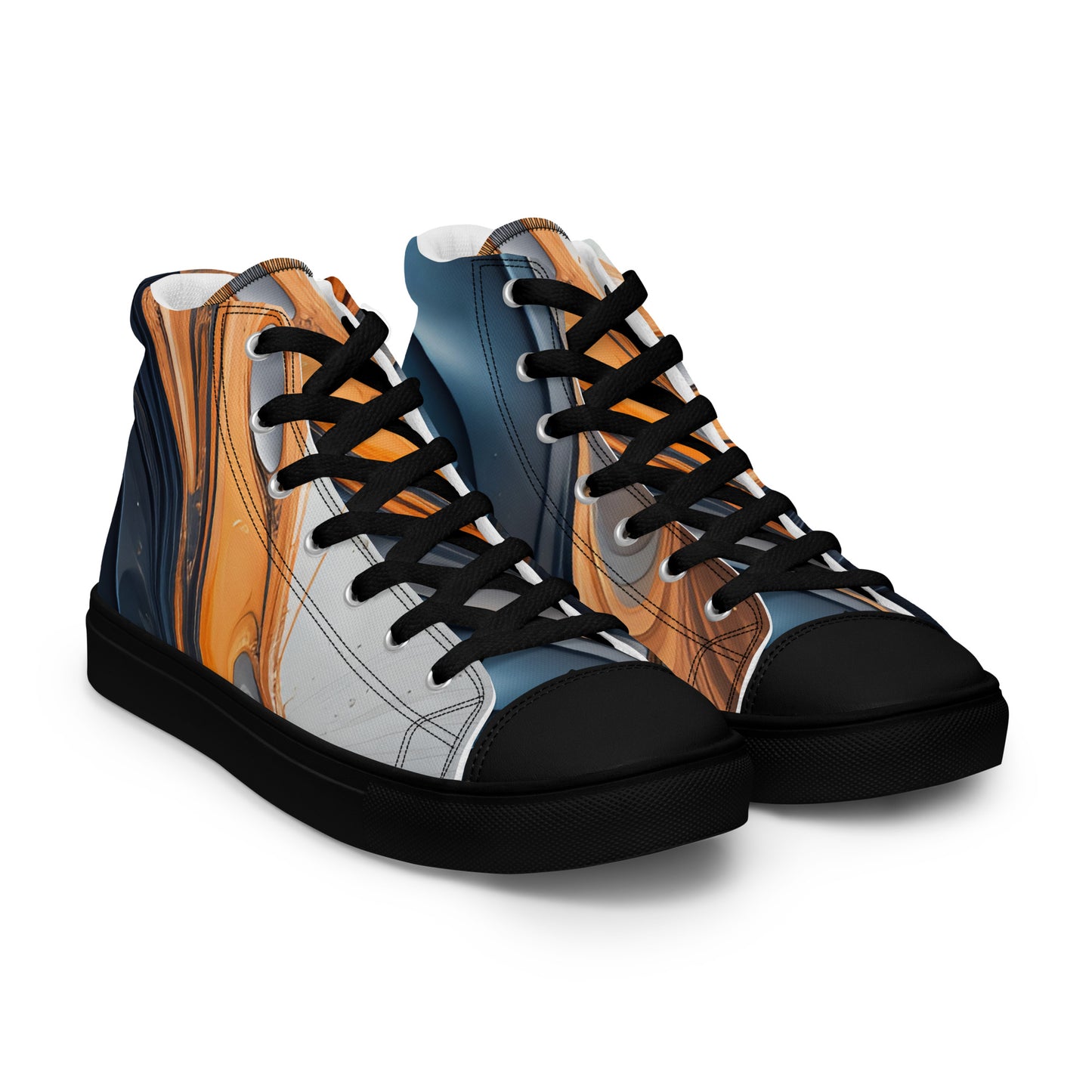 Men’s high top canvas shoes