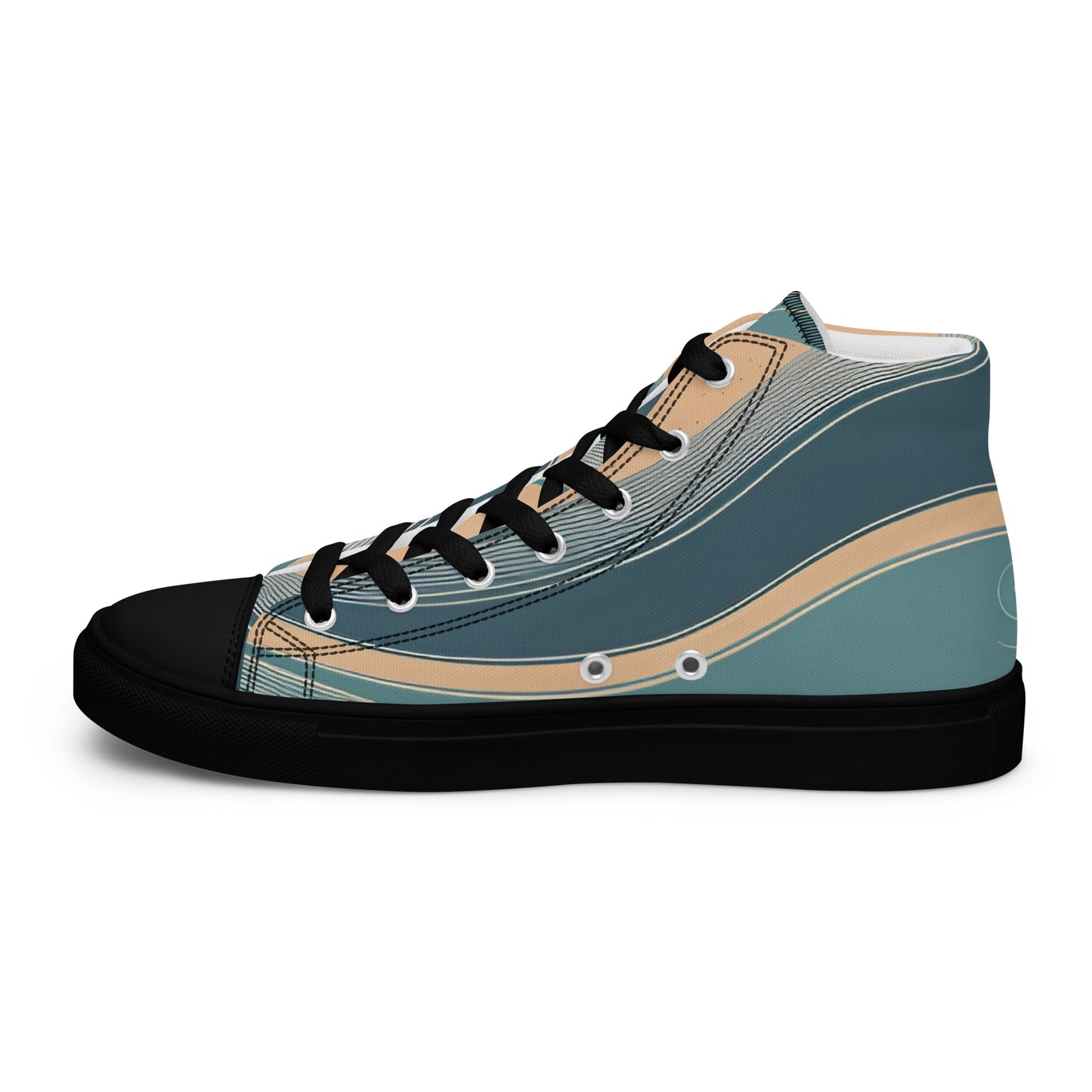 Men’s high top canvas shoes